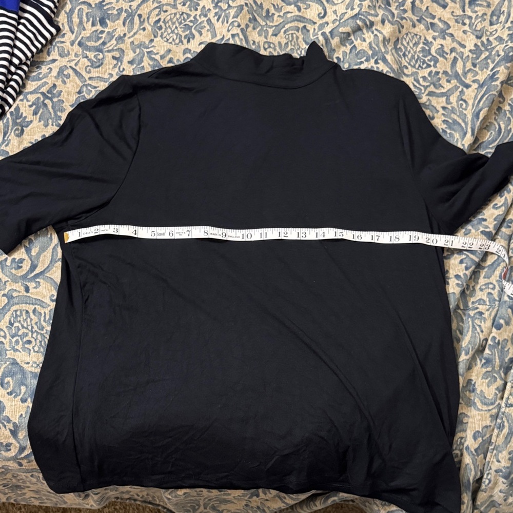 Talbots Women's Classic Black Blouse